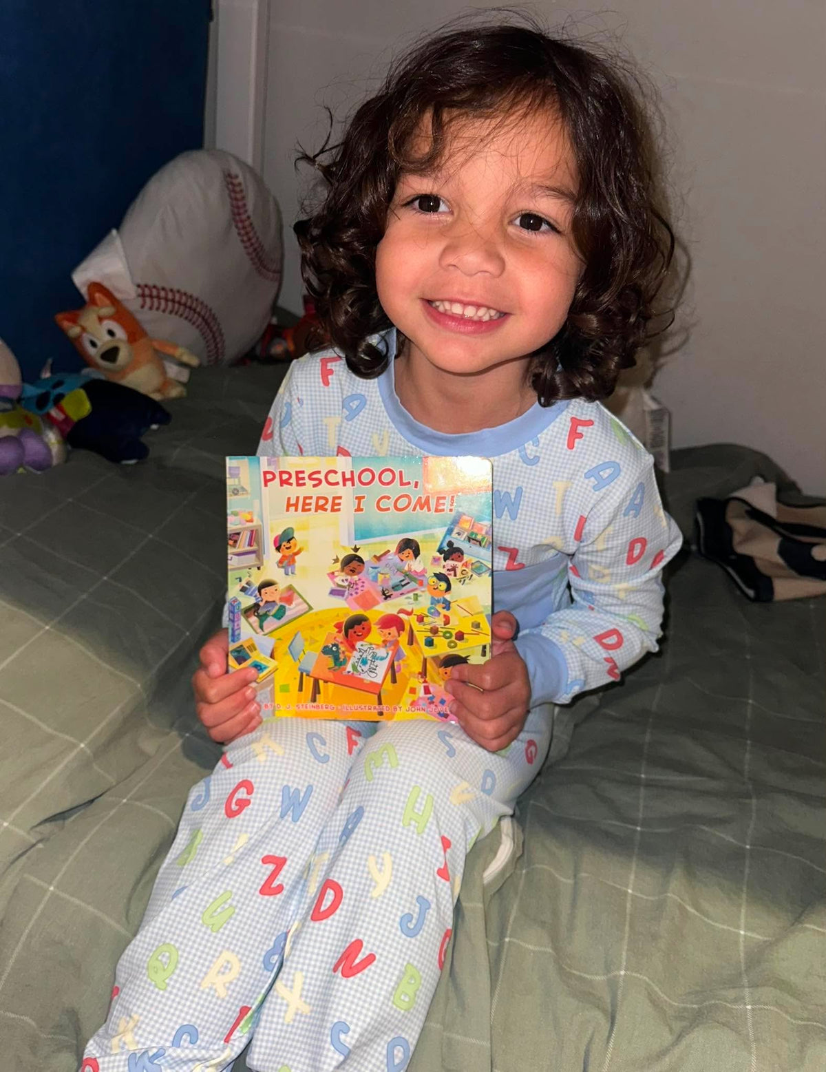 BOY ALPHABET LOUNGEWEAR SET