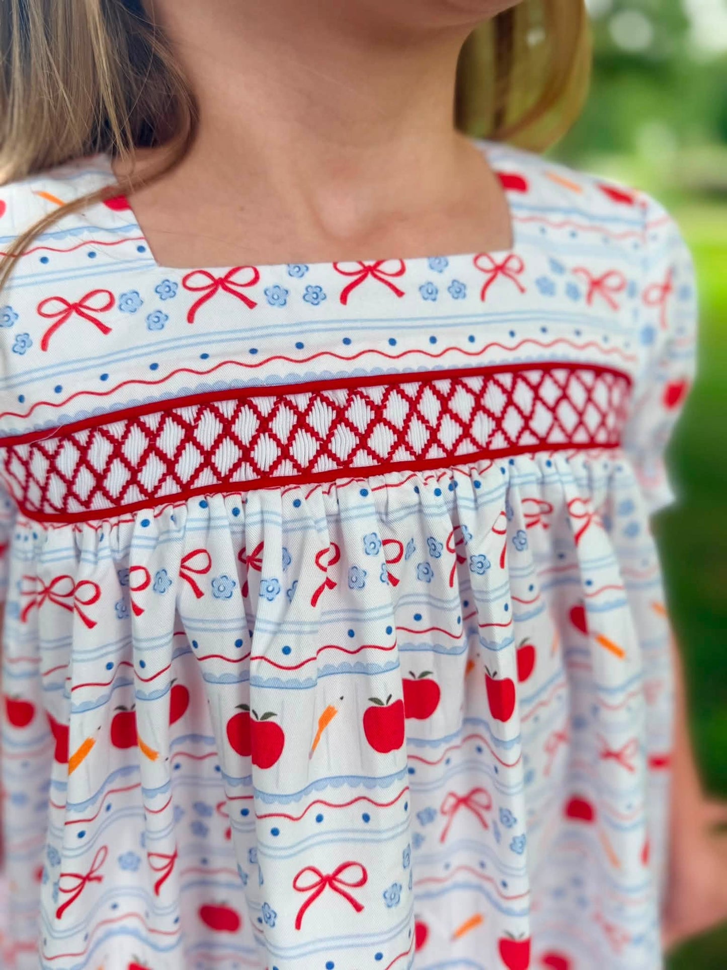 GIRL FRENCH KNOT HOMEROOM CLASSIC SHORT SET
