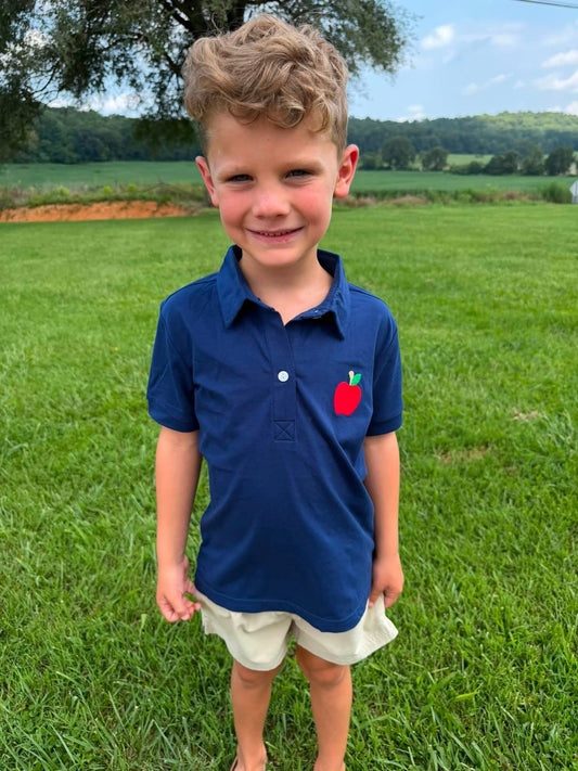 BOY A IS FOR APPLE POLO