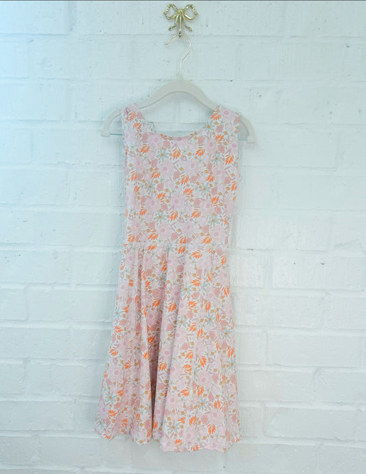 GIRL FLORAL ATHLETIC DRESS