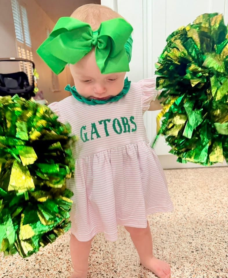 GREEN CASUAL GIRL SKIRTED BUBBLE