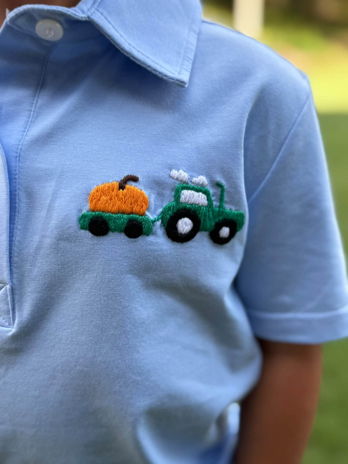 BOY PIMA COTTON TRACTOR POLO