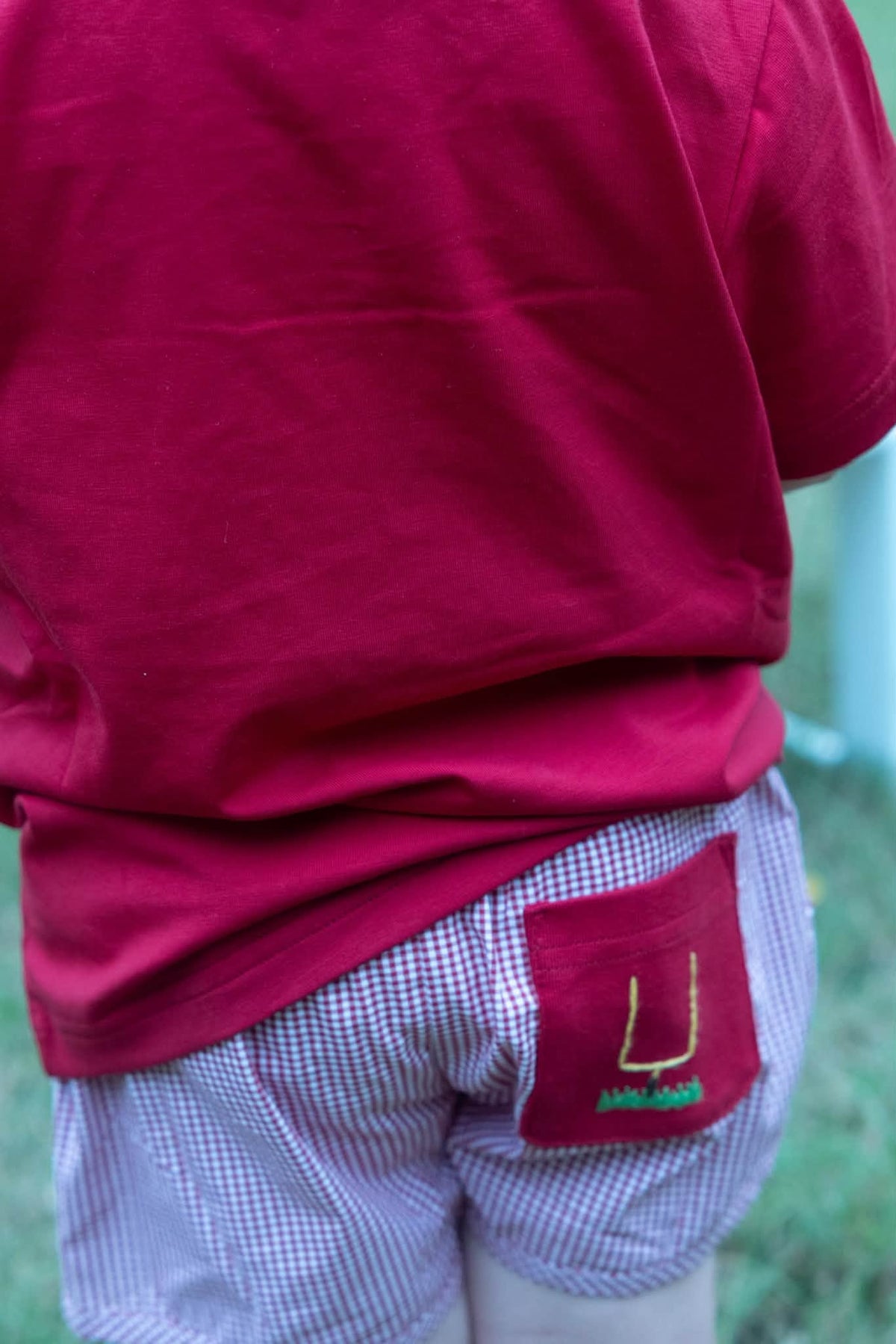 CRIMSON SEASON BOY SHORT SET