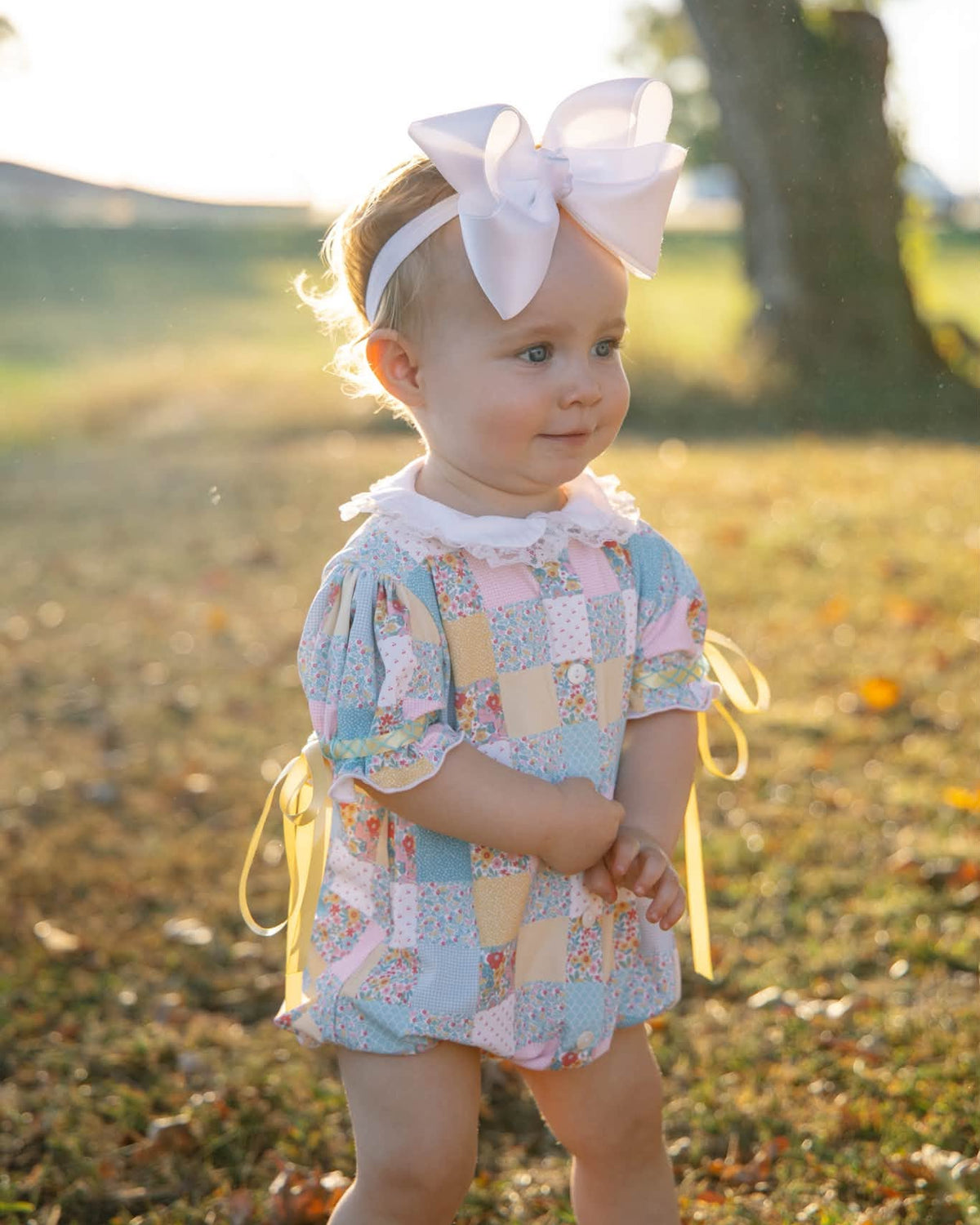 FALL PATCHWORK GIRL BUBBLE