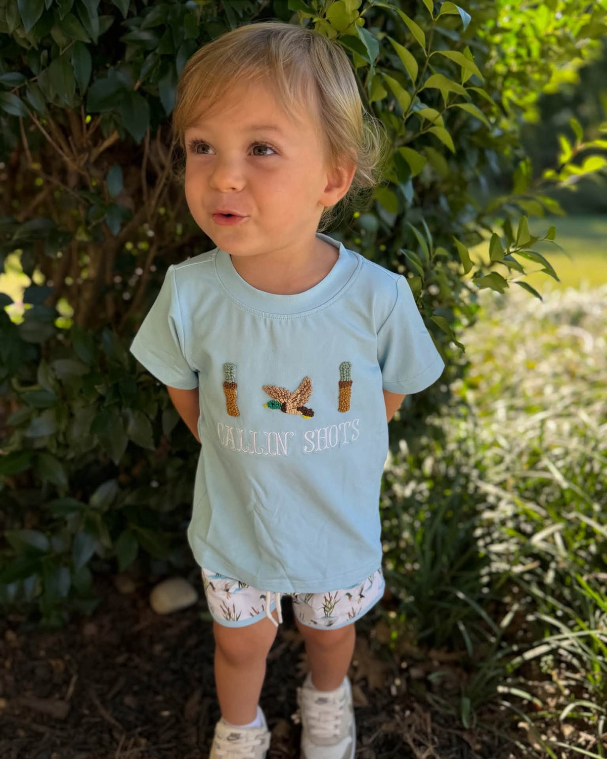 BACKWOODS BABY BOY SHORT SET