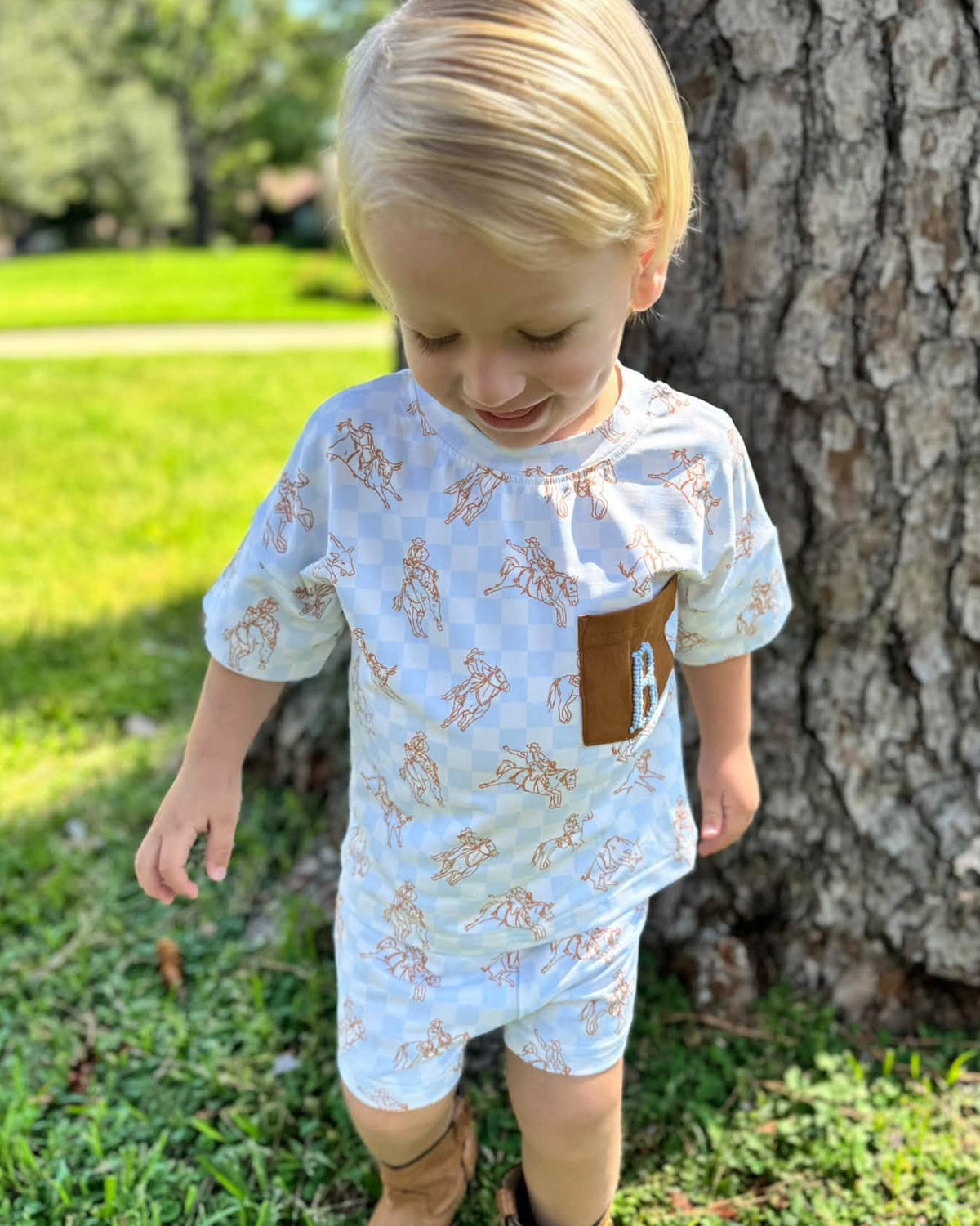 ROUGH & ROWDY RODEO SHORT SET