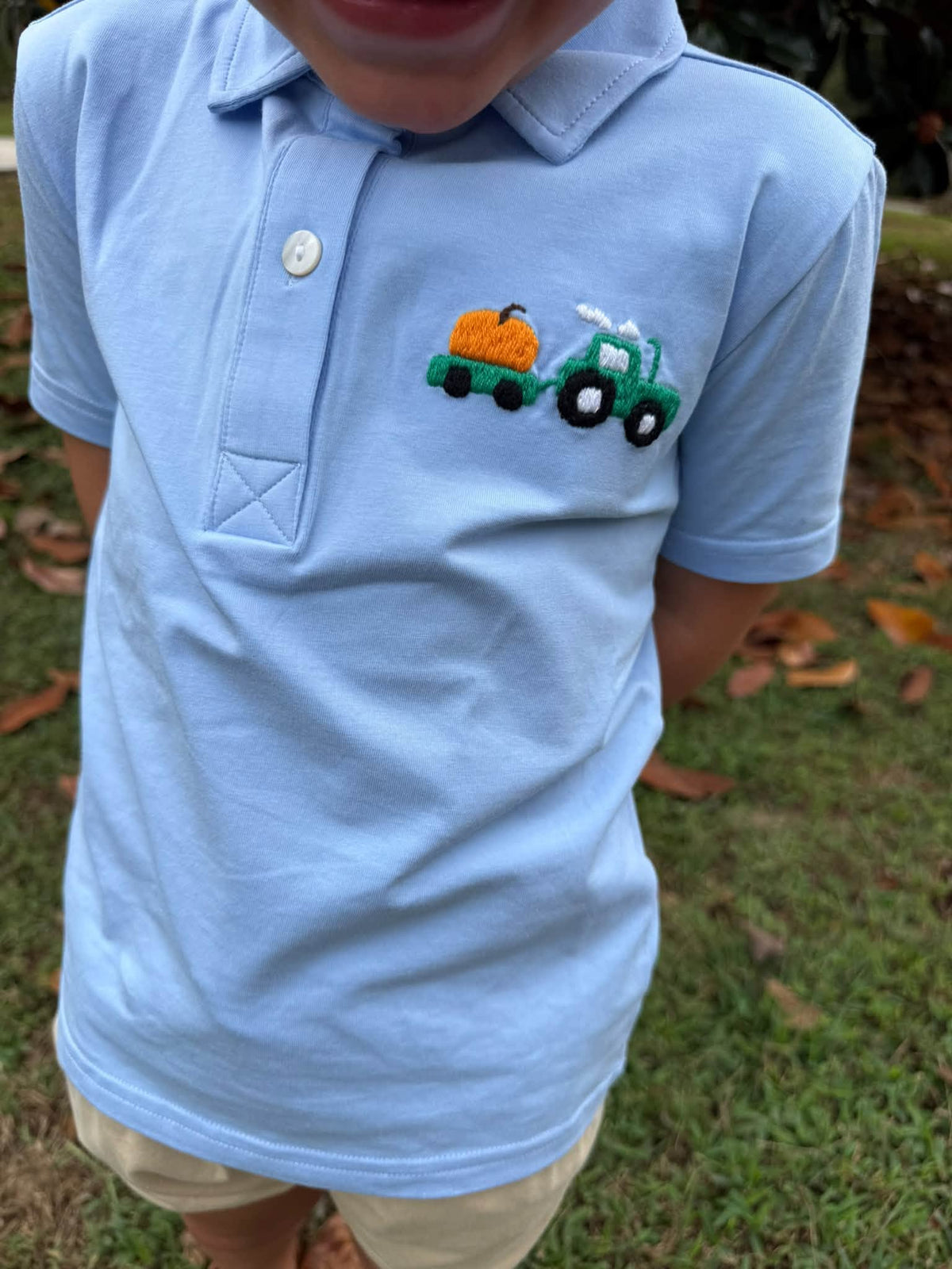 BOY PIMA COTTON TRACTOR POLO