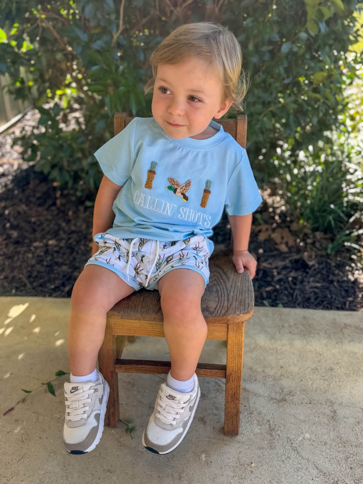 BACKWOODS BABY BOY SHORT SET