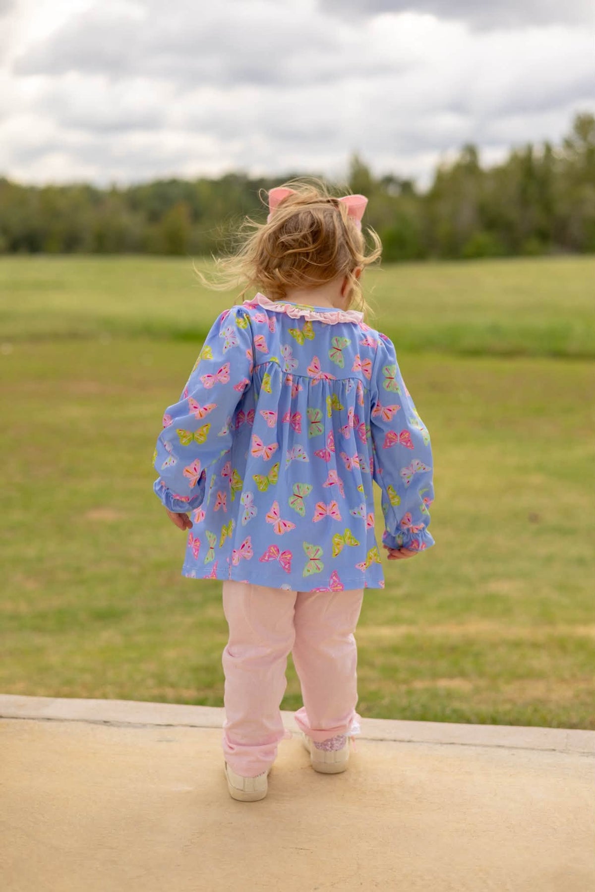 GIRL PRETTY LITTLE WINGS LEGGING SET