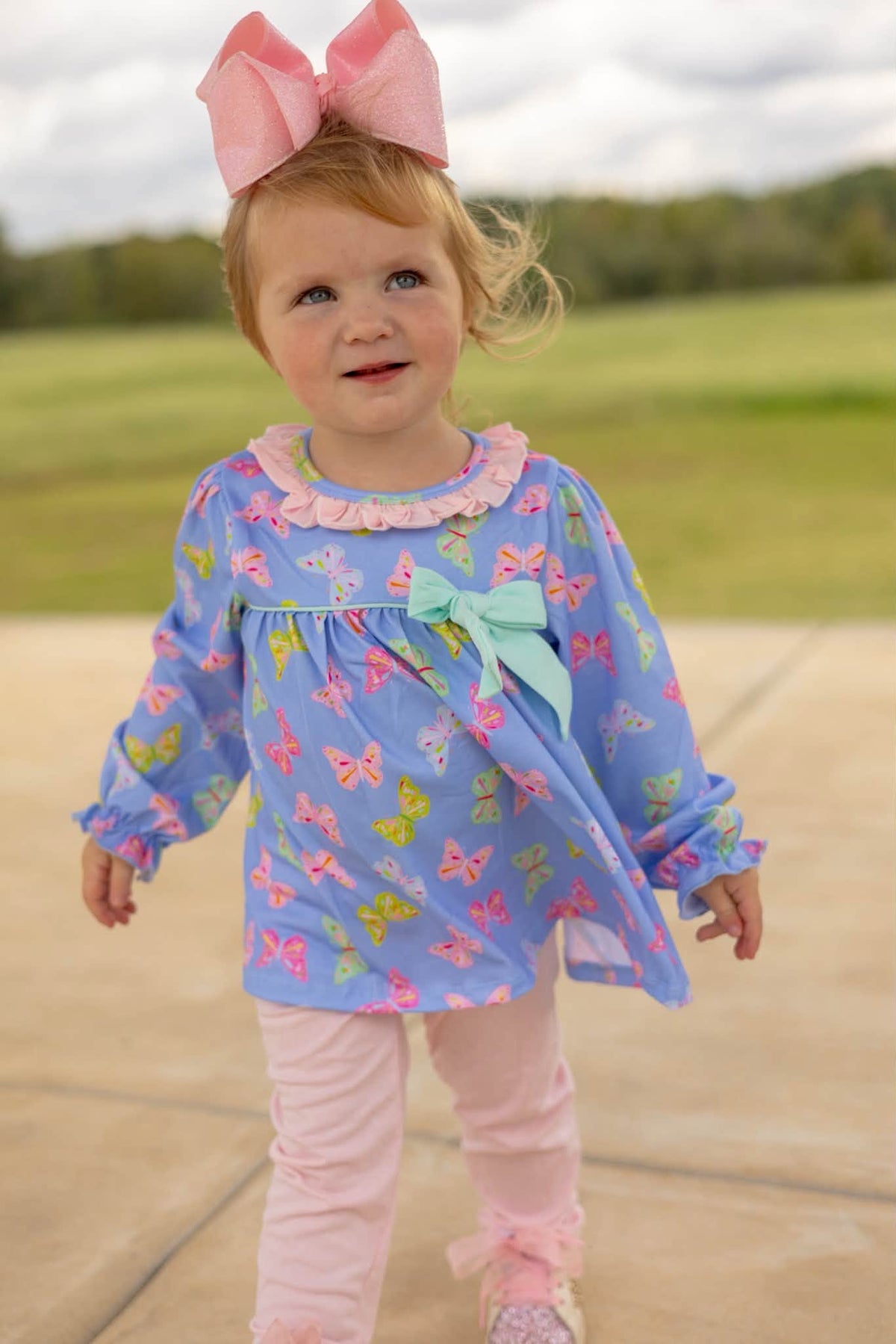 GIRL PRETTY LITTLE WINGS LEGGING SET