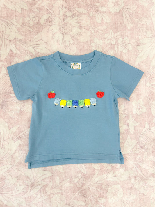 BOY FRENCH KNOT PENCIL GARLAND SHIRT