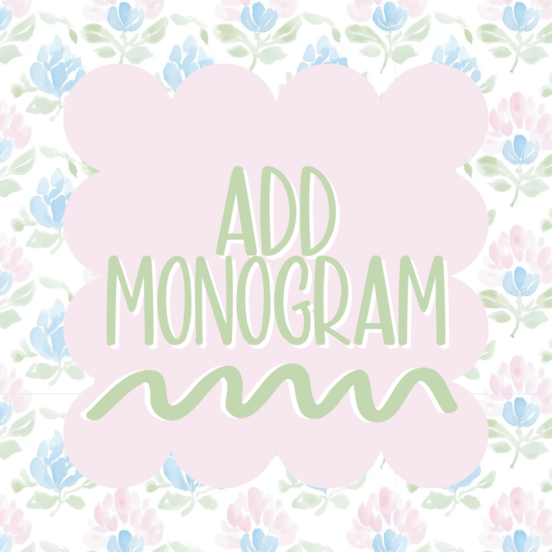 ADD MONOGRAM