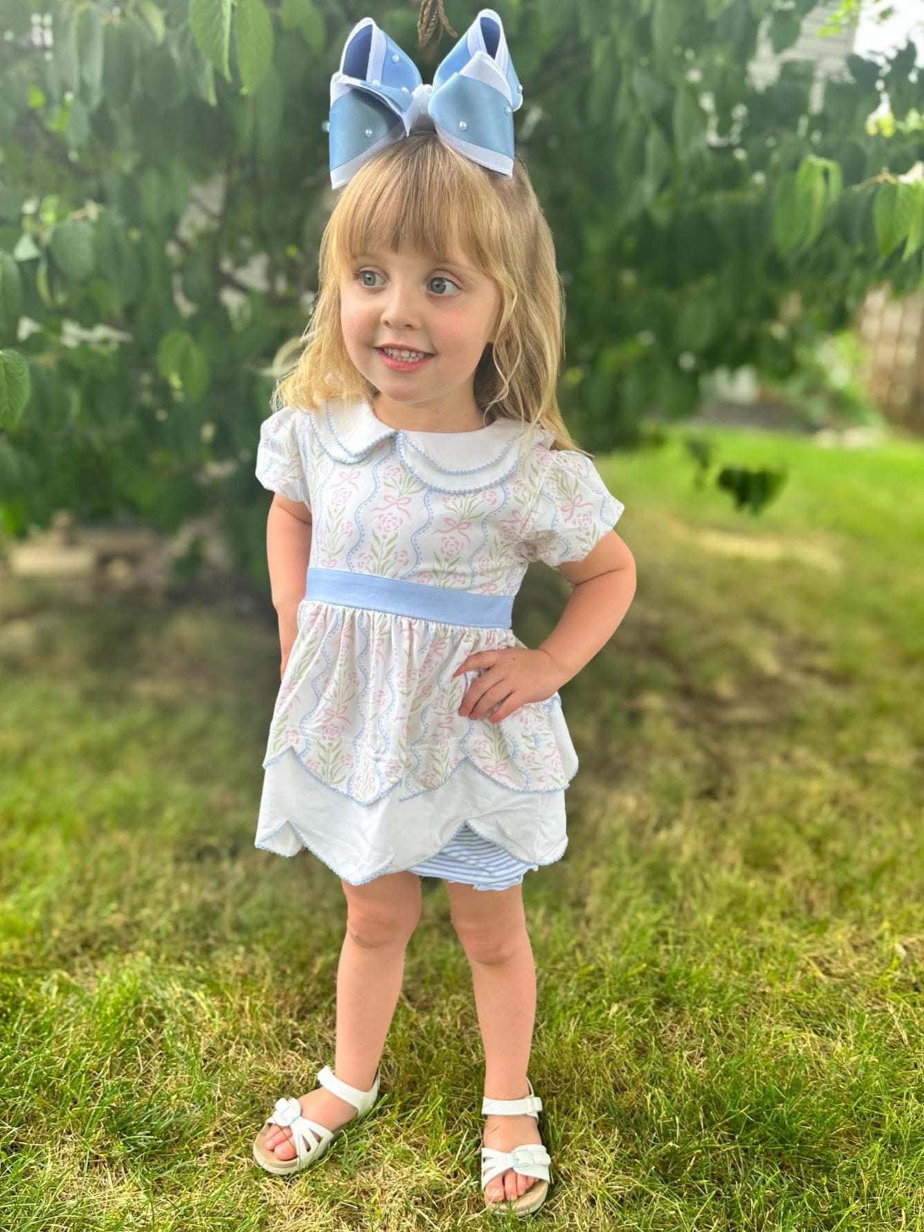BABY BLUES BLOOMER SET