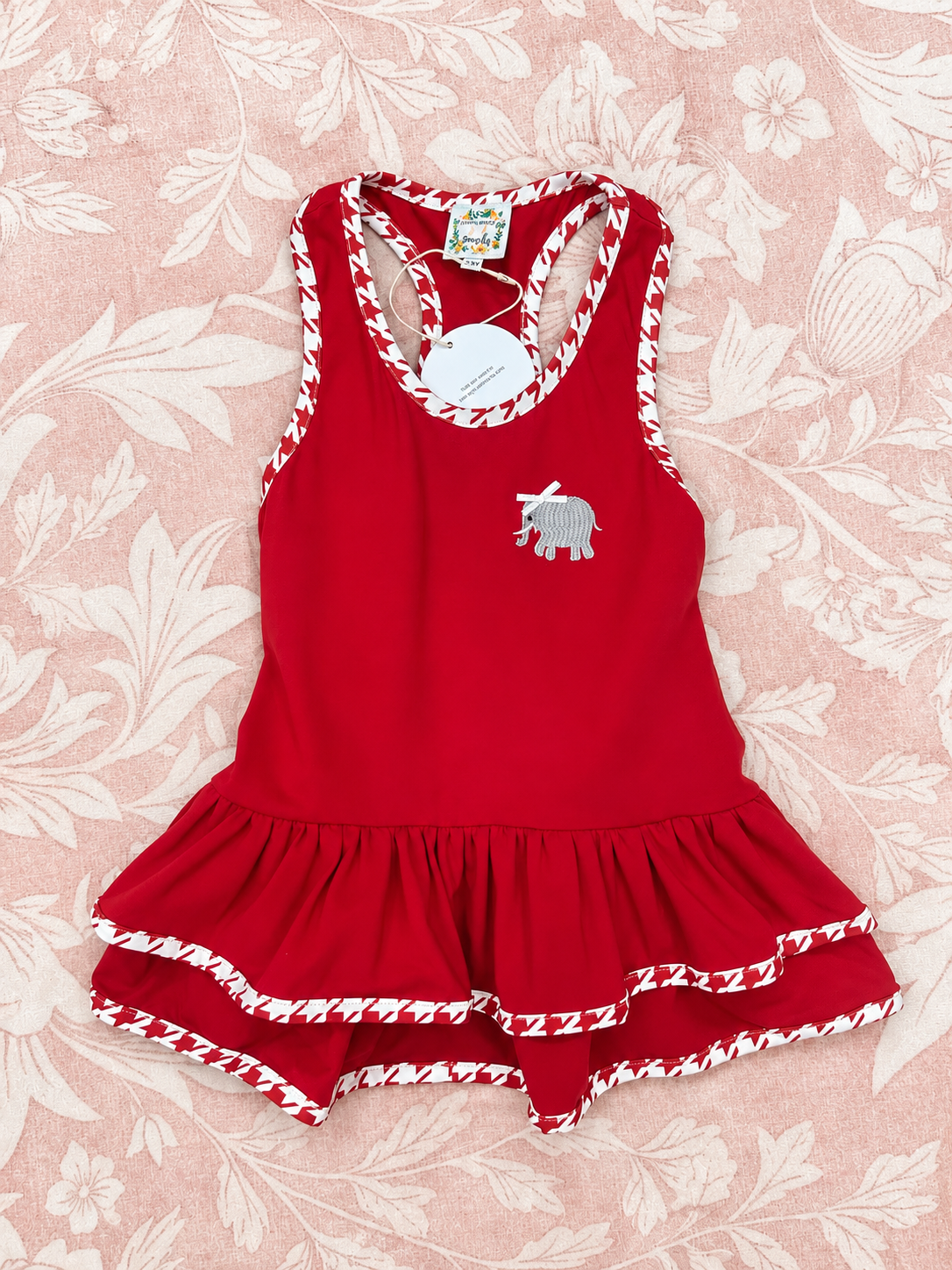 GIRL ELEPHANT TENNIS DRESS