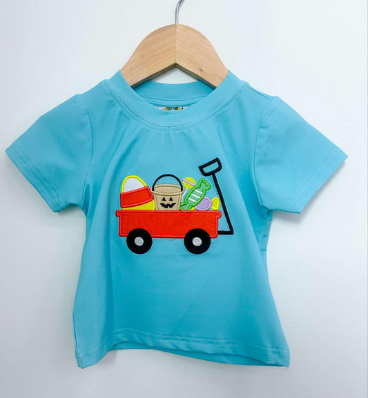 BOY HALLOWEEN SHIRT ONLY- WAGON