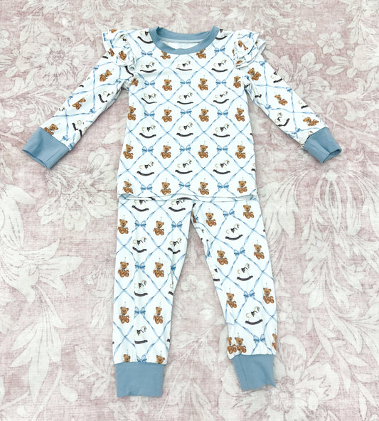 BEDTIME STORIES BAMBOO RUFFLE SET