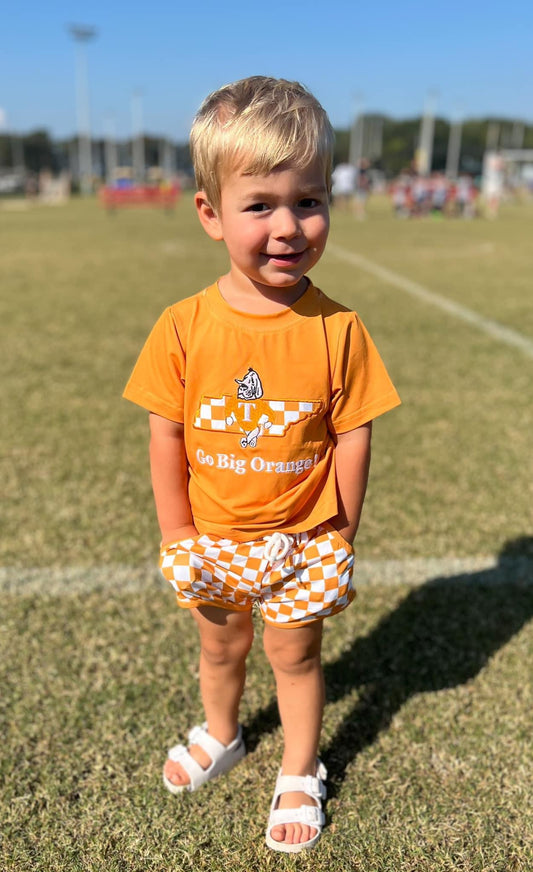 GO BIG ORANGE BOY SHIRT