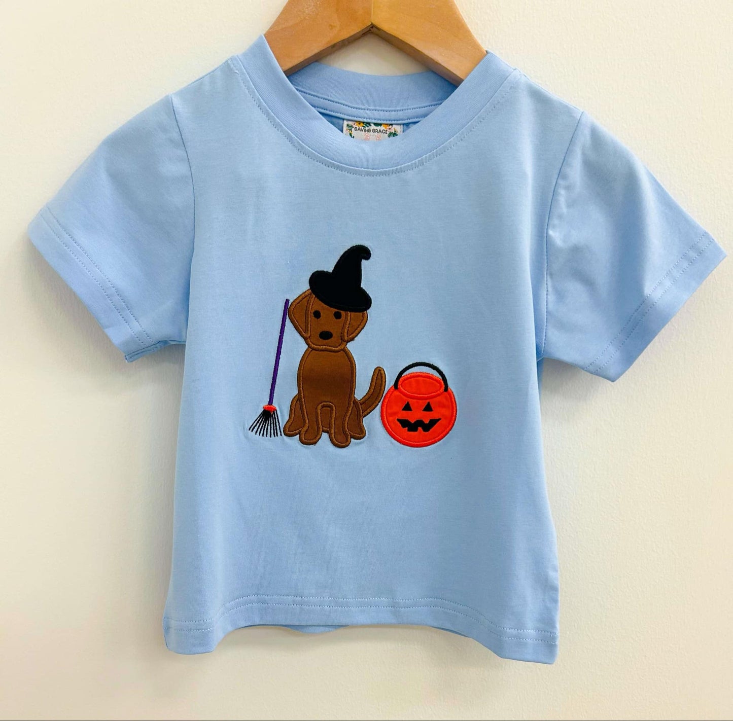 BOY HALLOWEEN SHIRT ONLY- PUPPY