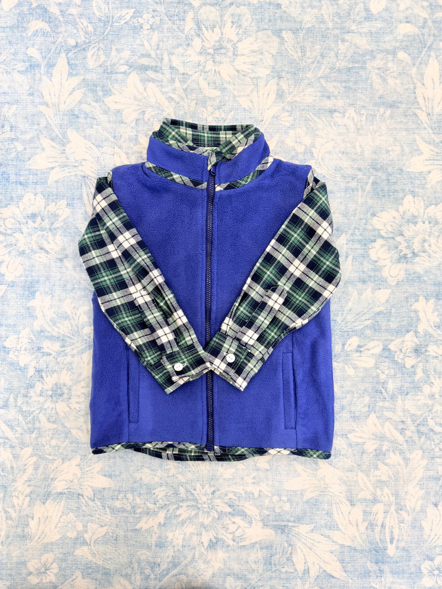 CLASSIC PLAID BOY VEST SET