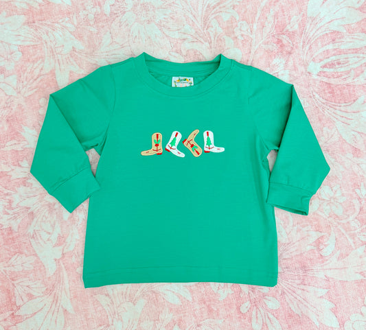 APPLIQUE FOR THE FELLAS LINE DANCE SHIRT
