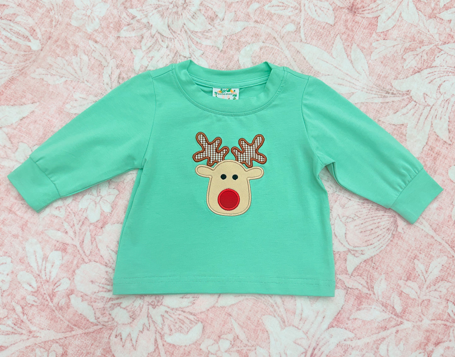 APPLIQUE FOR THE FELLAS REINDEER SHIRT