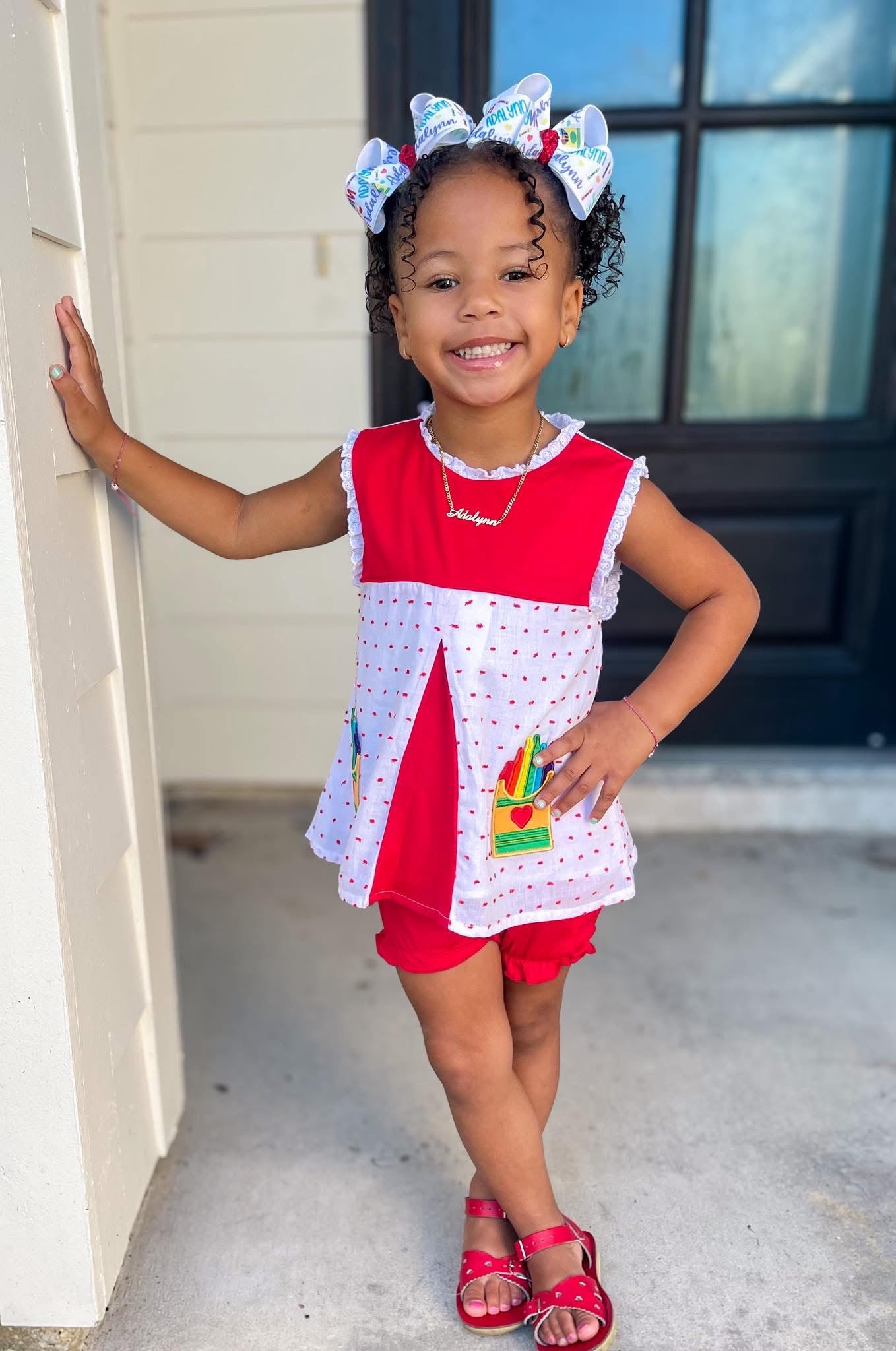 CRAZY CRAYONS BLOOMER SET