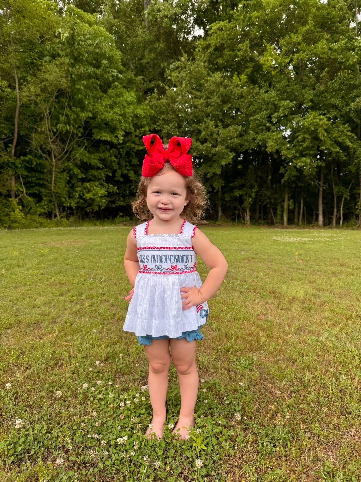 GIRLS AMERICAN CUTIES BLOOMER SET