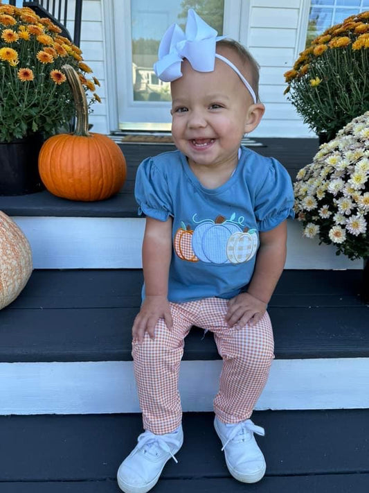 PUMPKINS, PLEASE! GIRL PANT SET