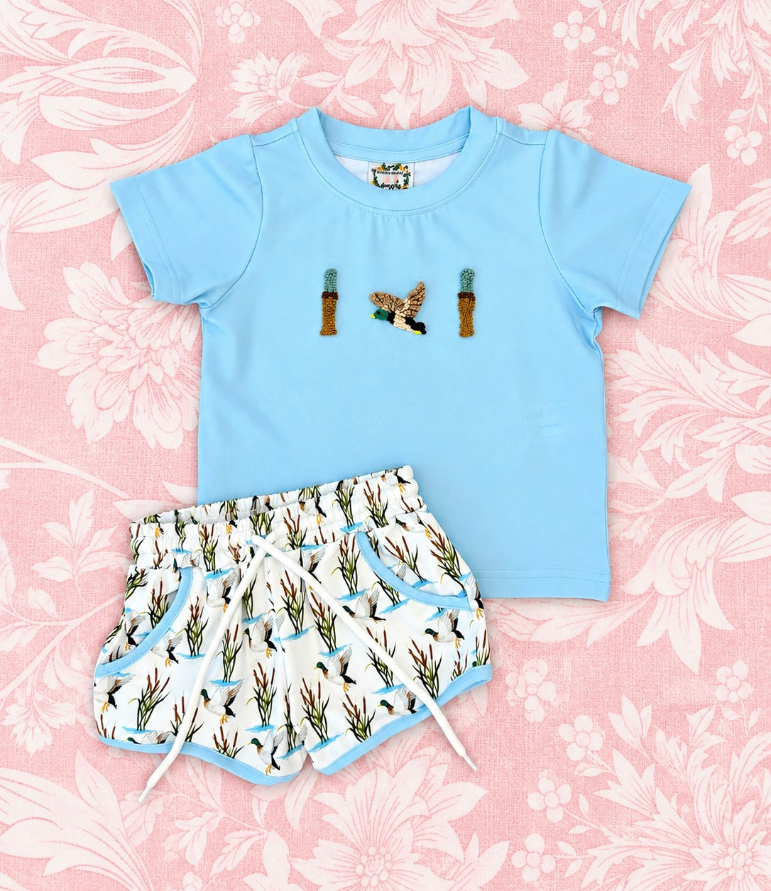 BACKWOODS BABY BOY SHORT SET