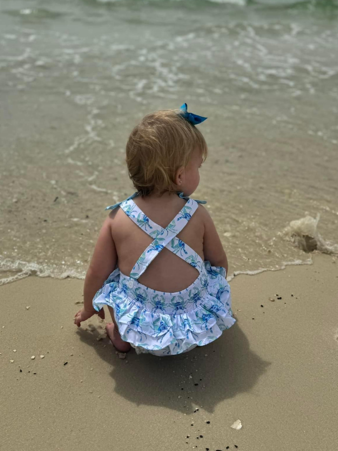 BLUE CRAB SWIM GIRL 1PC