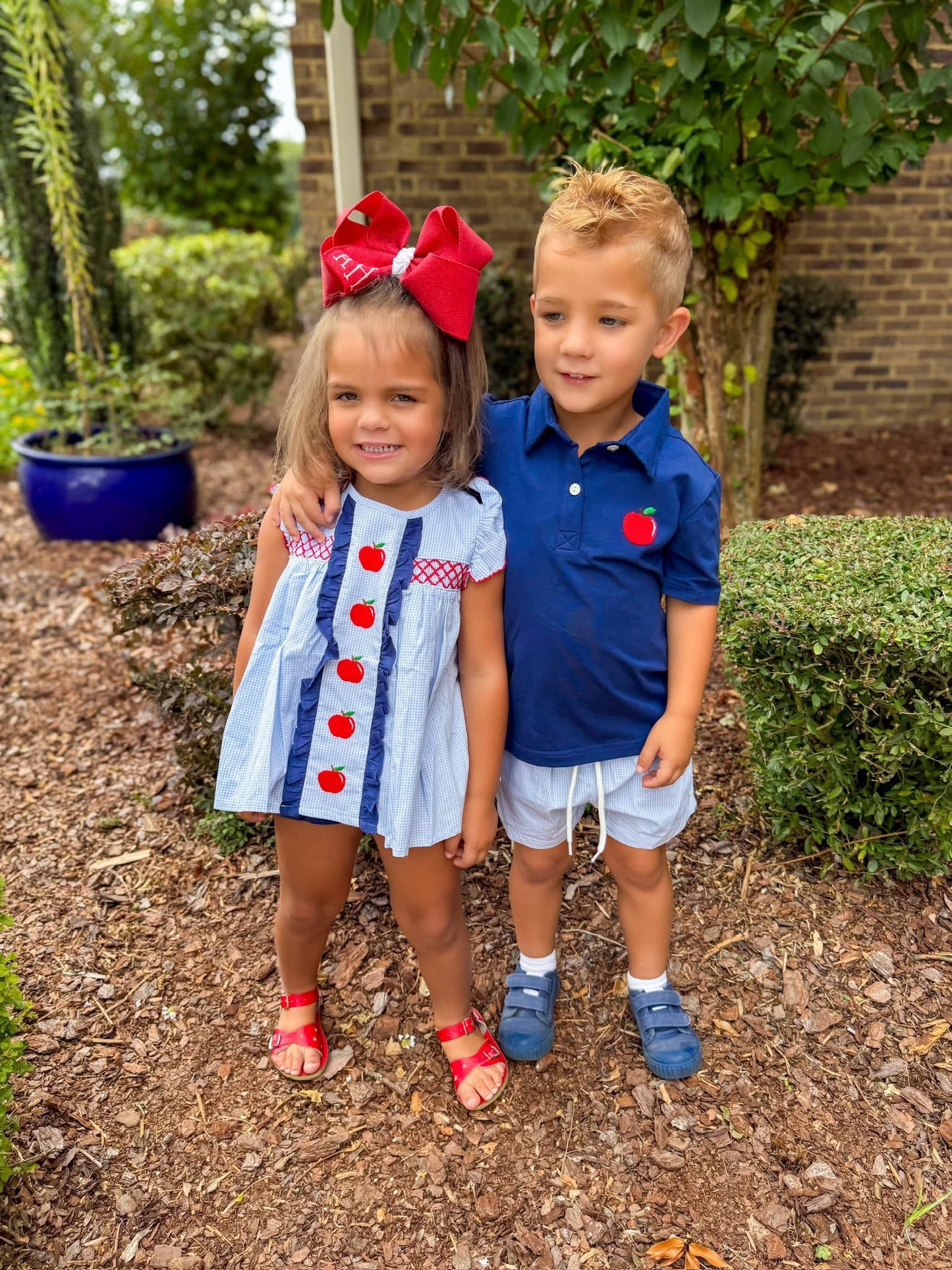 APPLE OF MY EYE BLOOMER SET