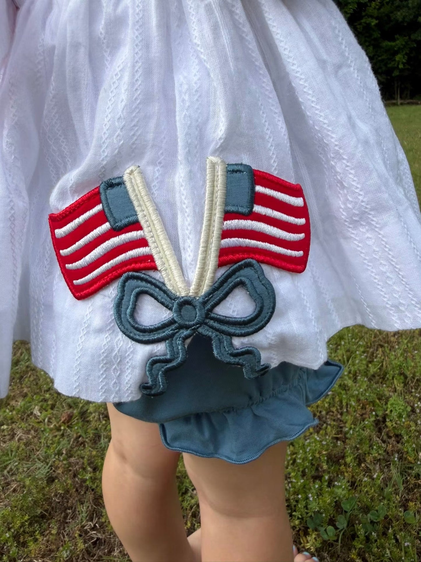 GIRLS AMERICAN CUTIES BLOOMER SET
