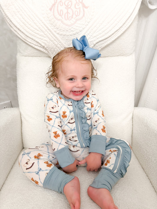 BEDTIME STORIES BAMBOO RUFFLE ZIPPY
