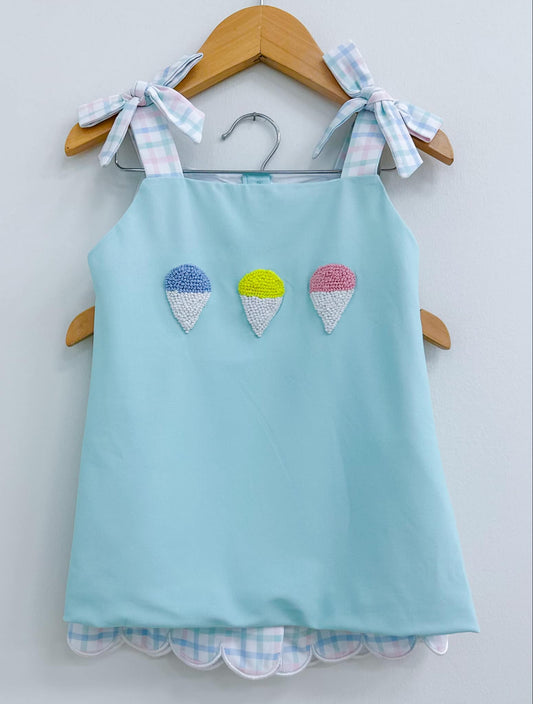 SUMMER SNOWCONES GIRL SHORT SET