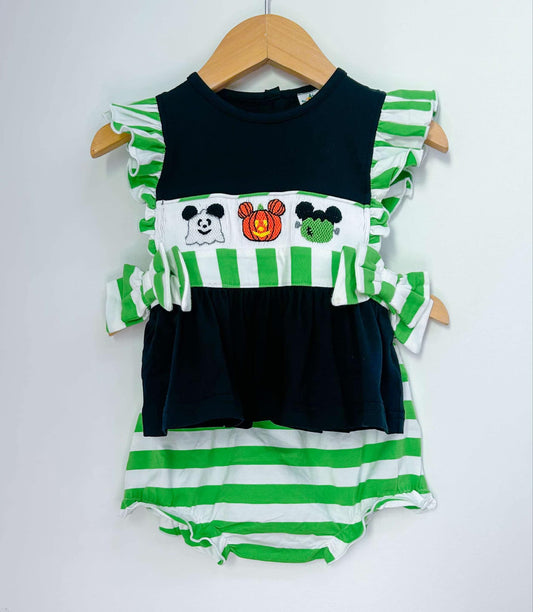 OH BOO-DLES SMOCK BLOOMER SET