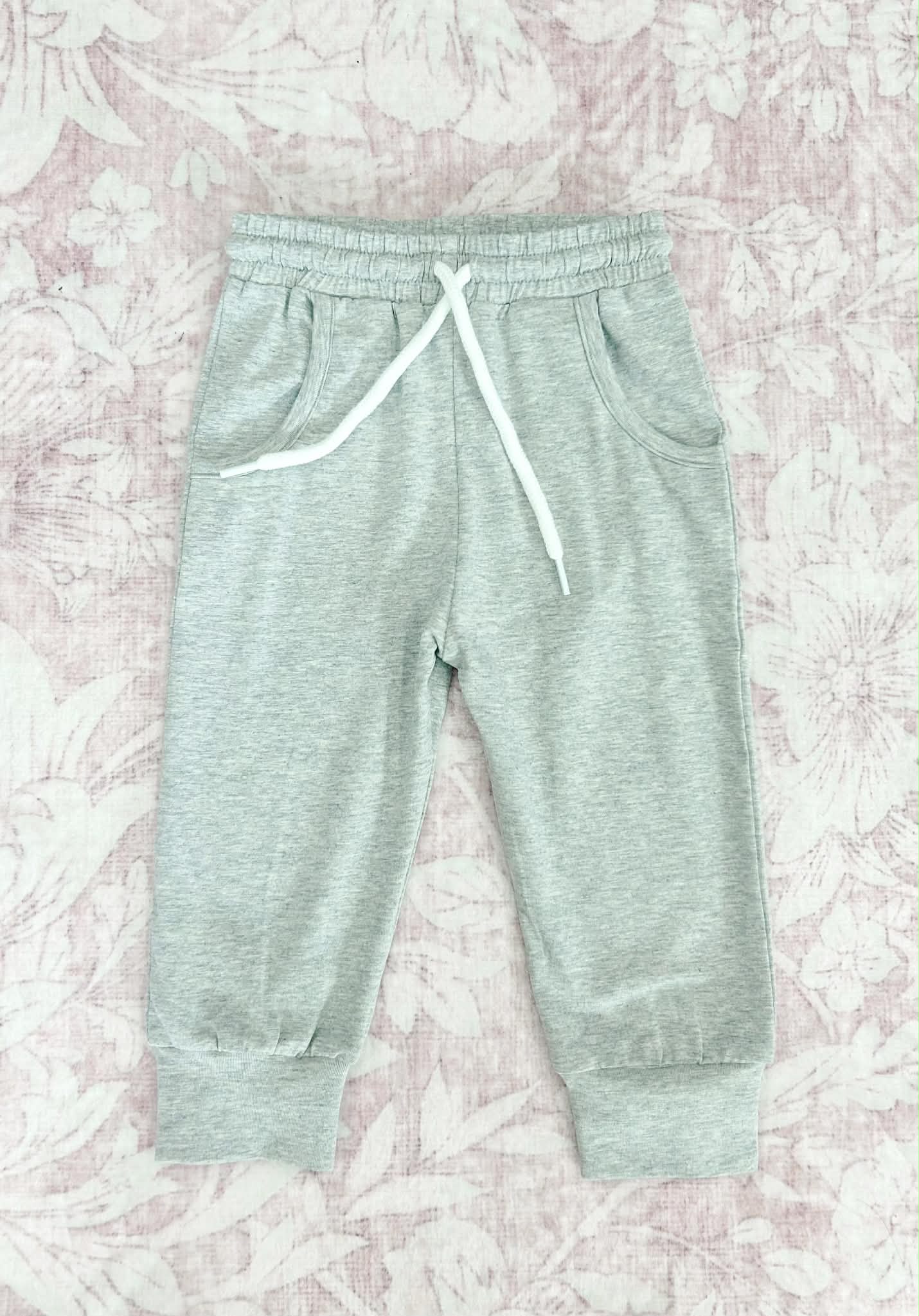 BOYS GRAY JOGGERS