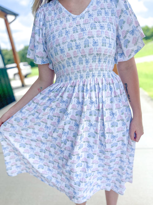 ADULT KRISTIN FLORAL DRESS