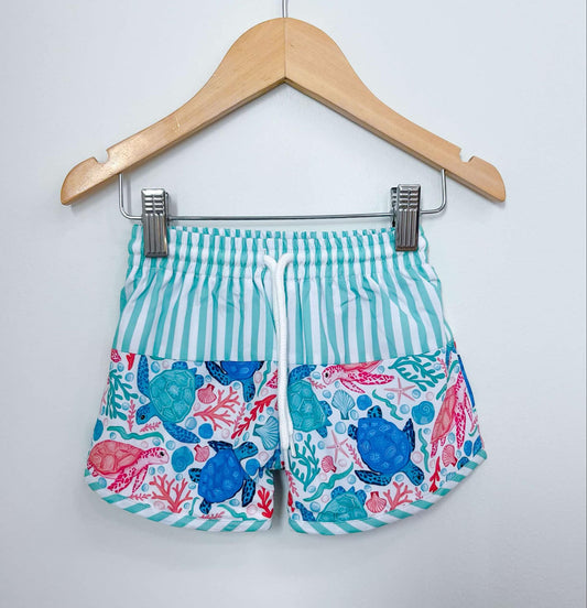 SEA TURTLE SWIM BOY TRUNKS