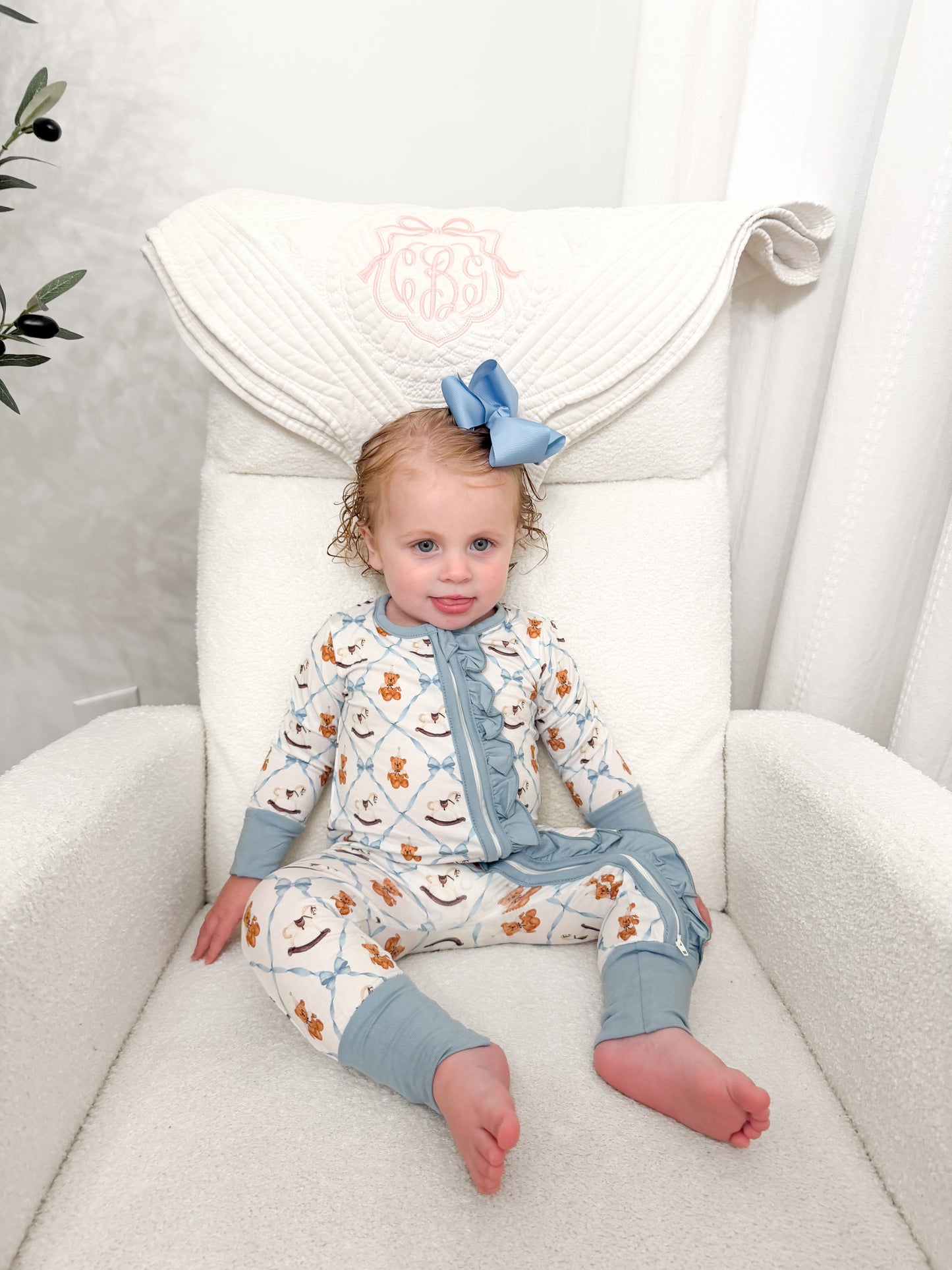 BEDTIME STORIES BAMBOO RUFFLE ZIPPY