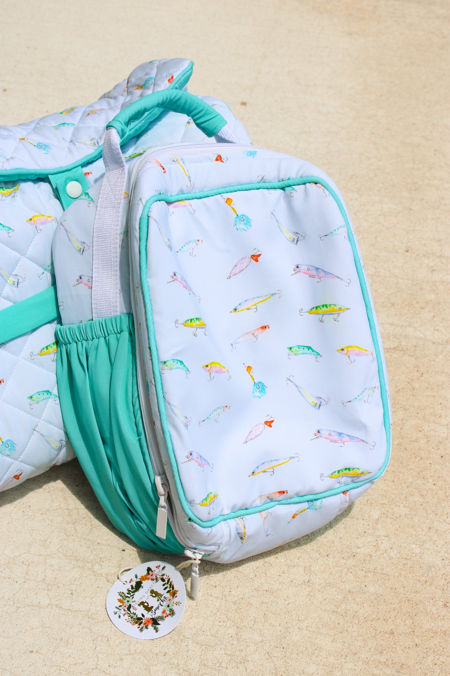 WATERCOLOR LURES LUGGAGE