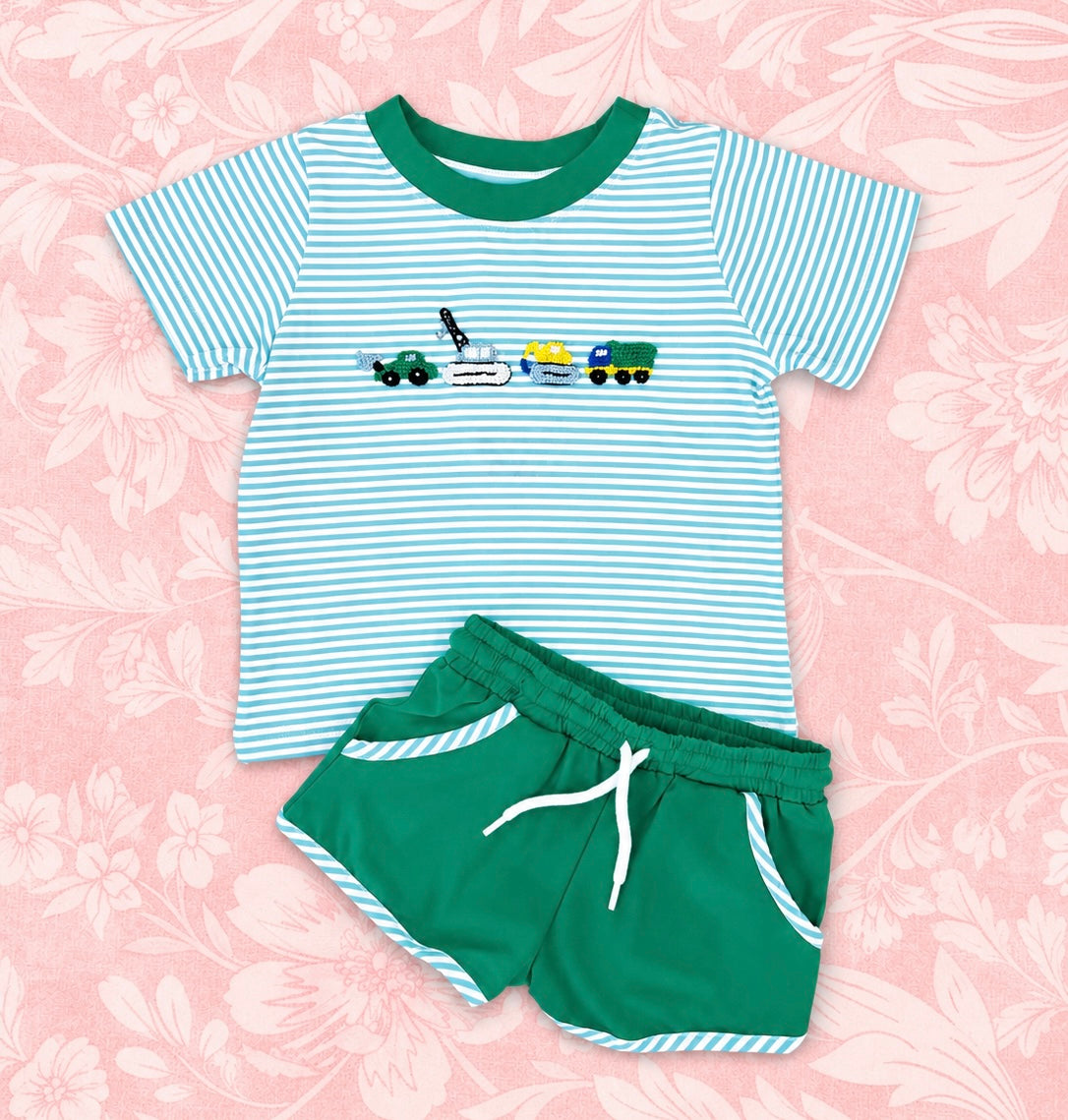 FOR THE BOYS - FRENCH KNOT EQUIPMENT SHORT SET