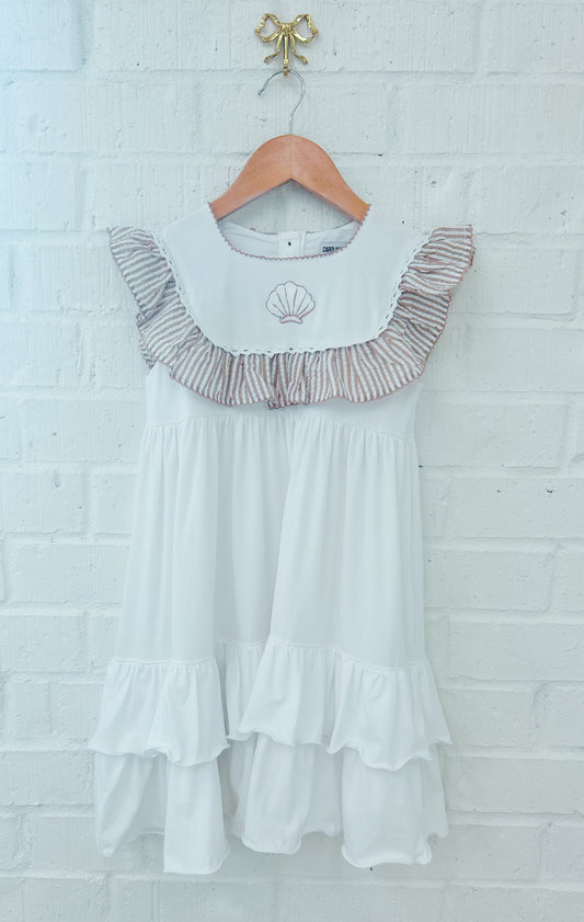 SEERSUCKER SHELLS DRESS