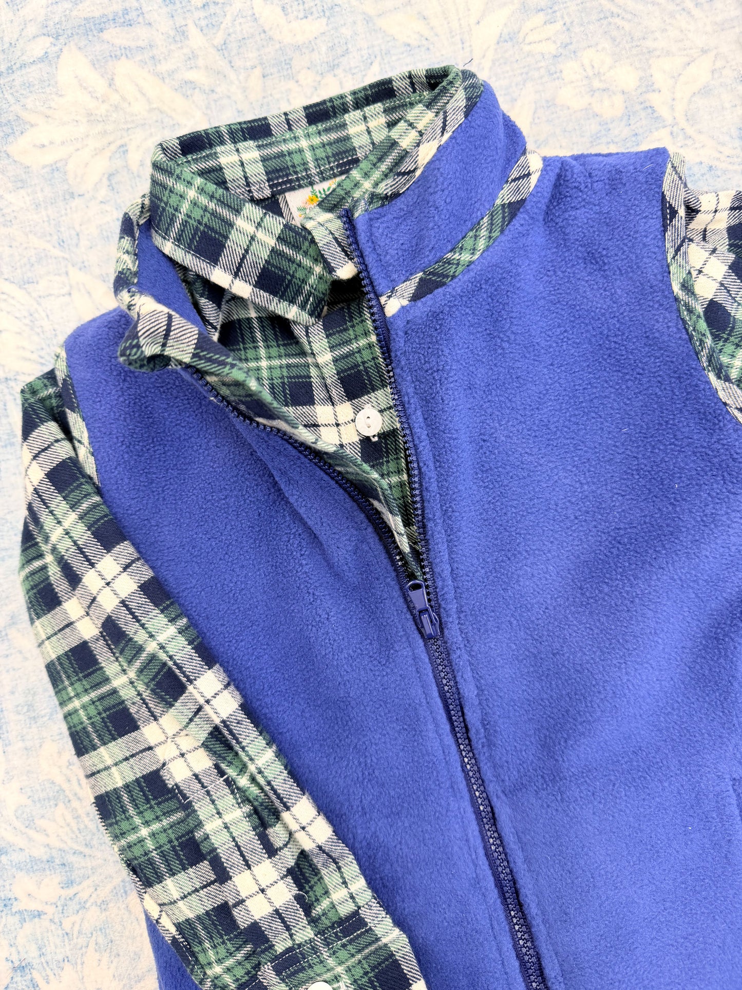 CLASSIC PLAID BOY VEST SET