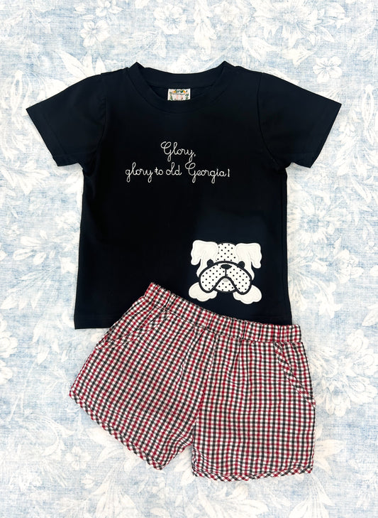 BOYS GLORY, GLORY TO OLD GEORGIA SHORTIE SET
