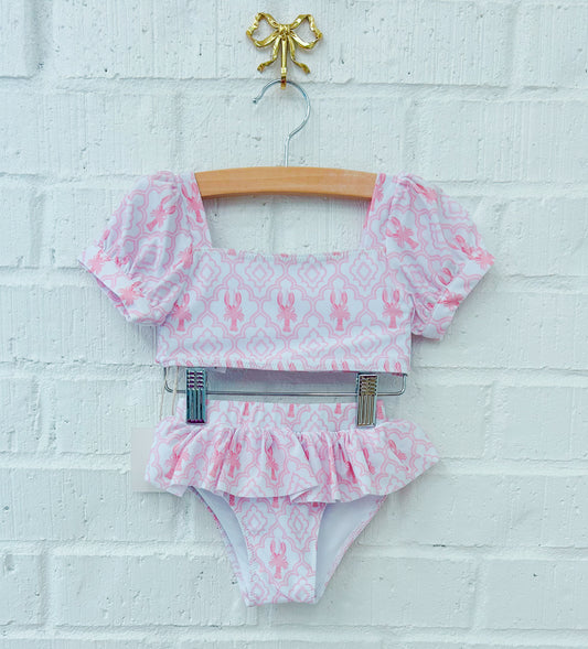 SEAUX LOBSTER SWIM GIRL 2PC
