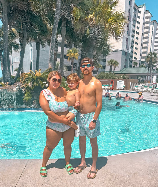 FAMILY TROPIC SWIM MOM 2PC