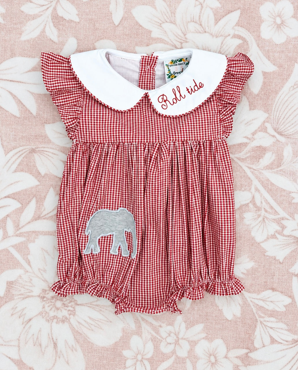 GIRL RTR GINGHAM BUBBLE
