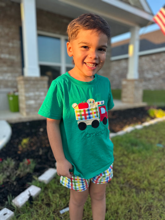 MIX & MATCH BOY DUMP TRUCK SHIRT