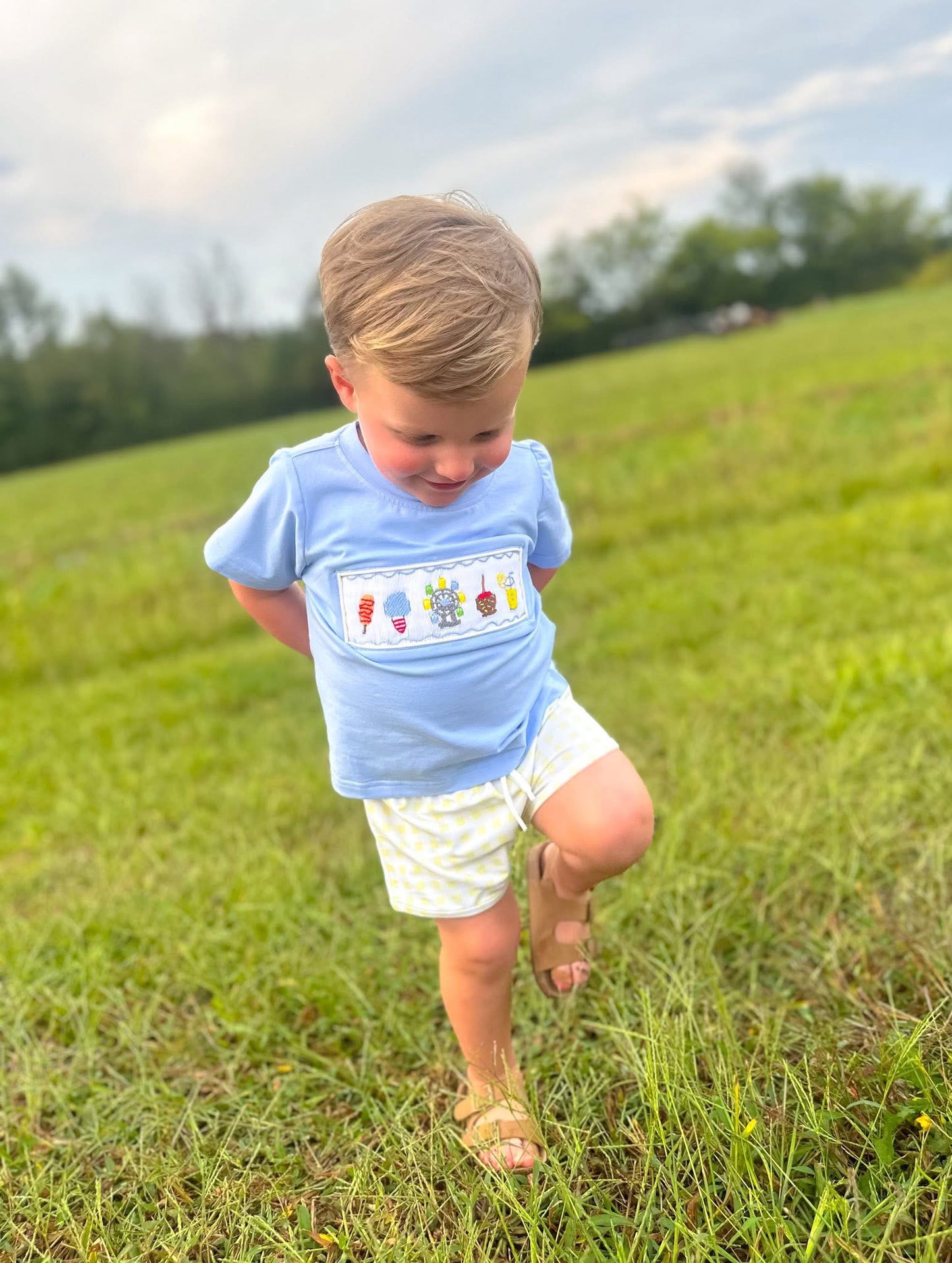 FUN AT THE FAIRGROUNDS BOY SHORT SET