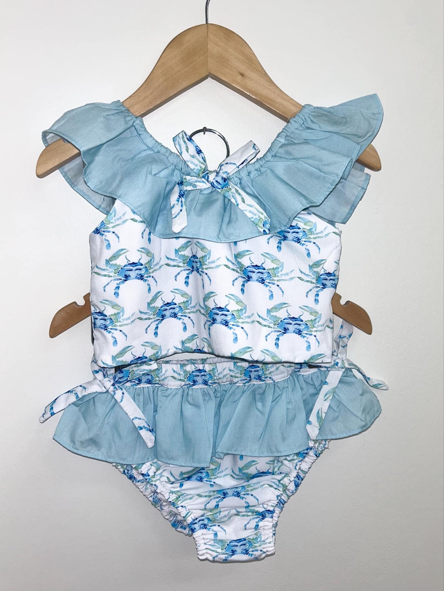 BLUE CRAB SWIM GIRL 2PC